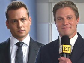 ‘Suits LA’: Behind the Scenes | Stephen Amell Tees Up Harvey Spector’s Return (Exclusive)