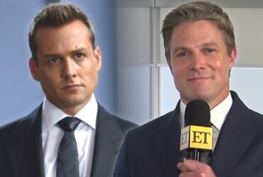 ‘Suits LA’: Behind the Scenes | Stephen Amell Tees Up Harvey Spector’s Return (Exclusive)