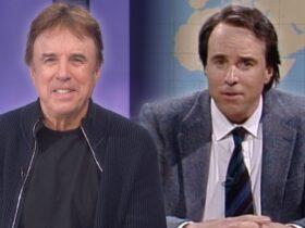 ‘SNL’ Turns 50! Kevin Nealon Remembers First Sketch and Reacts to First ET Interview (Exclusive)