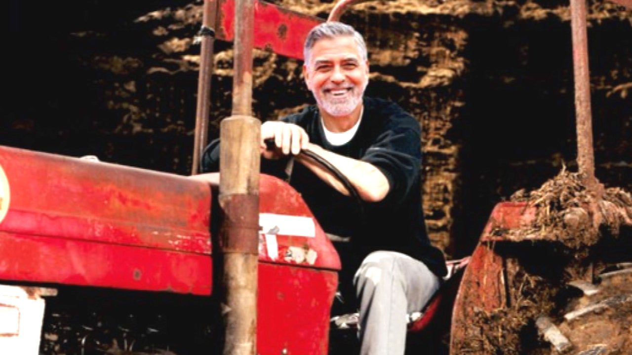 George Clooney’s ‘Normal Life’ Includes Driving a Tractor on His French Farm