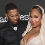 Ashanti Playfully Calls Out Husband Nelly for Staring at Her Cleavage