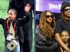 Watch JAY-Z and Beyoncé’s Daughter Rumi Hype Up Super Bowl Crowd