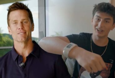 Watch Tom Brady Surprise Son Benjamin, 15, With M Blinged-Out Watch