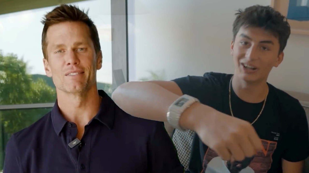 Watch Tom Brady Surprise Son Benjamin, 15, With M Blinged-Out Watch