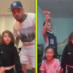 Chris Brown Skips GRAMMYs to Dance With His 3 Kids at Home!