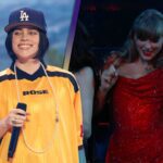 Billie Eilish Gets Taylor Swift and Margaret Qualley Dancing With GRAMMY Performance