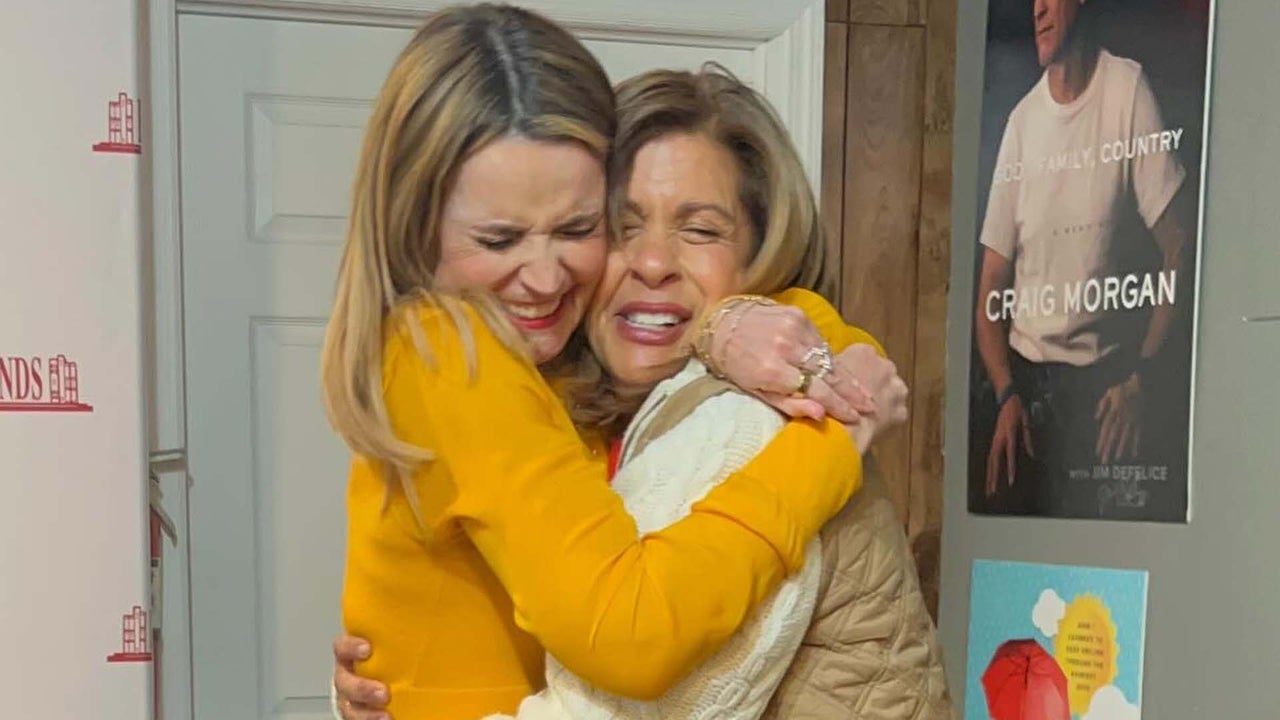 Watch Hoda Kotb Surprise Savannah Guthrie at Book Signing