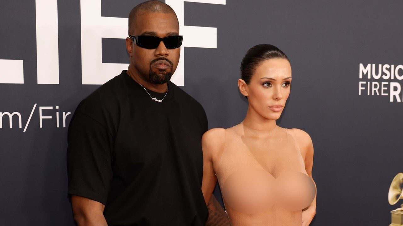 Kanye West Celebrates Bianca Censori Becoming ‘Most Googled’ Person After Naked GRAMMYs Stunt