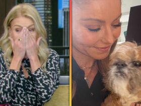 Kelly Ripa Breaks Down in Tears Over Death of Longtime Dog Chewie