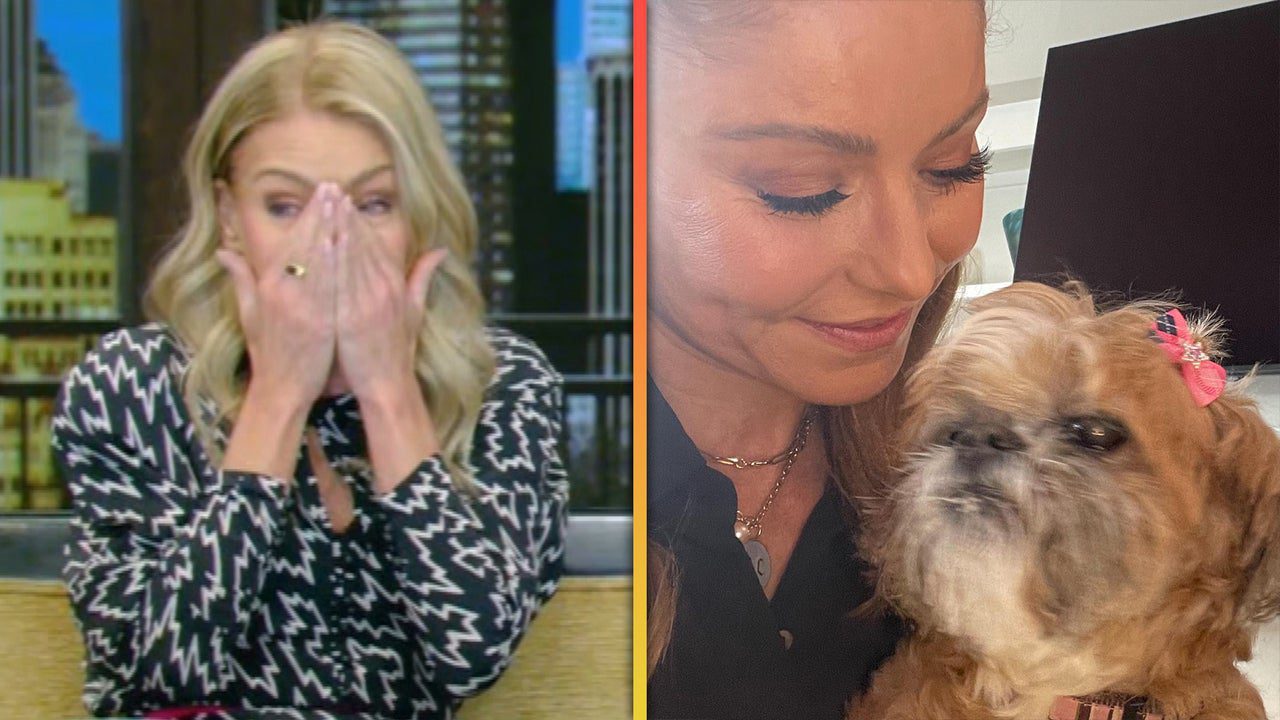 Kelly Ripa Breaks Down in Tears Over Death of Longtime Dog Chewie