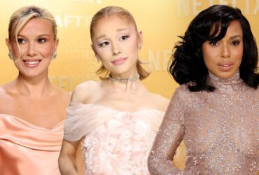 SAG Awards 2025 Fashion: Millie Bobby Brown, Ariana Grande, Kerry Washington and More