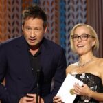 SAG Awards: Gillian Anderson and David Duchovny Reunite for ‘X-Files’ Jokes