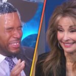 Watch Susan Lucci Dump Water on Michael Strahan Mid-Interview!