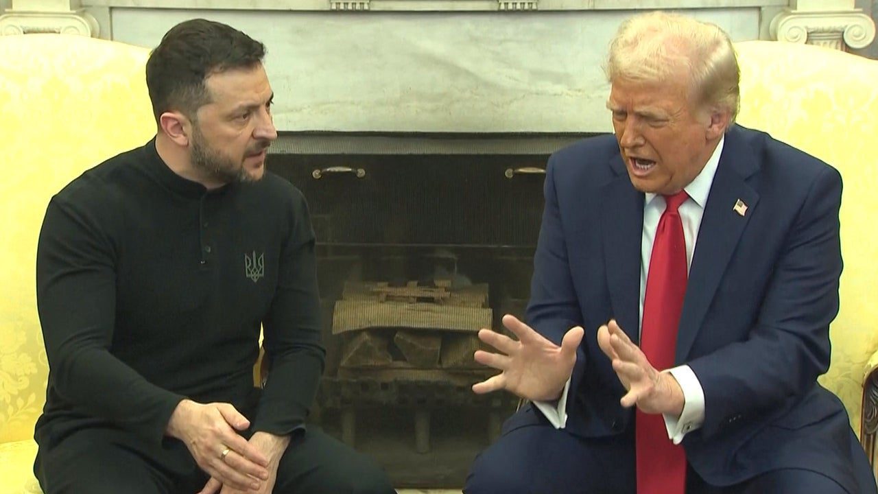 Donald Trump, Volodymyr Zelenskyy and JD Vance Have Oval Office Face-Off Over Russia-Ukraine War