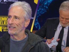 Jon Stewart Gives Update on His Hand After Bloody ‘Daily Show’ Moment (Exclusive)