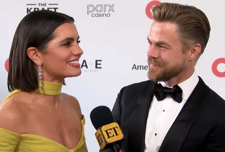 Derek Hough and Hayley Erbert Share Health Update a Year After Emergency Brain Surgery (Exclusive)