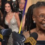 ‘Ghost’ Reunion! Demi Moore Crashes Whoopi Goldberg’s Oscars Interview (Exclusive)