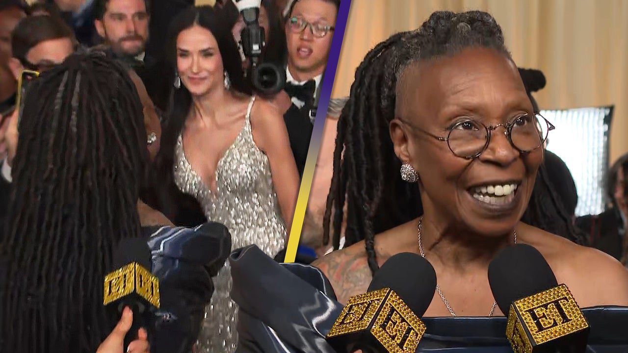 ‘Ghost’ Reunion! Demi Moore Crashes Whoopi Goldberg’s Oscars Interview (Exclusive)