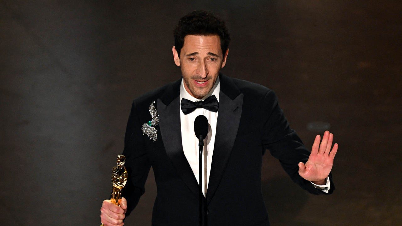 Oscars: Adrien Brody Tells Production to Cut Playoff Music After Second Win