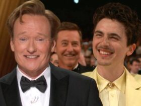 Oscars 2025: Conan O’Brien Jokes About Timothée Chalamet’s Yellow Suit, Kylie Jenner Not Laughing