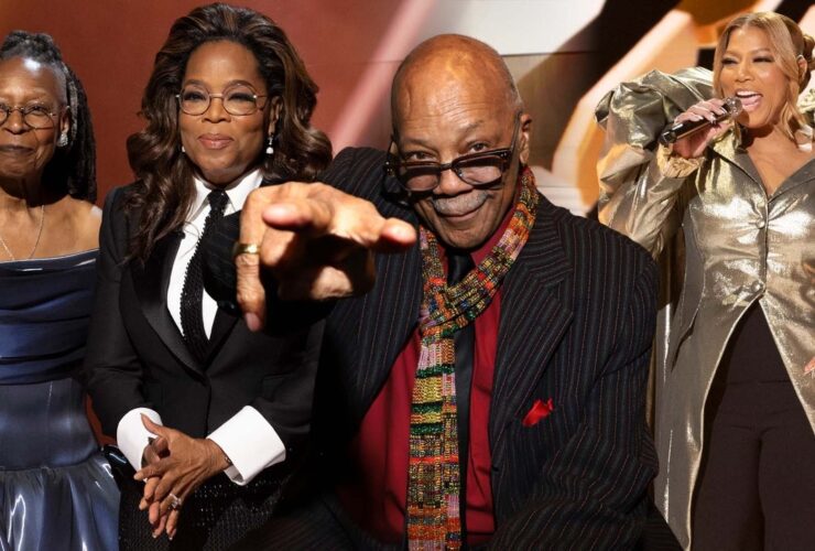 Oscars: Oprah Winfrey and Whoopi Goldberg Reunite to Pay Tribute to Quincy Jones With Queen Latifah