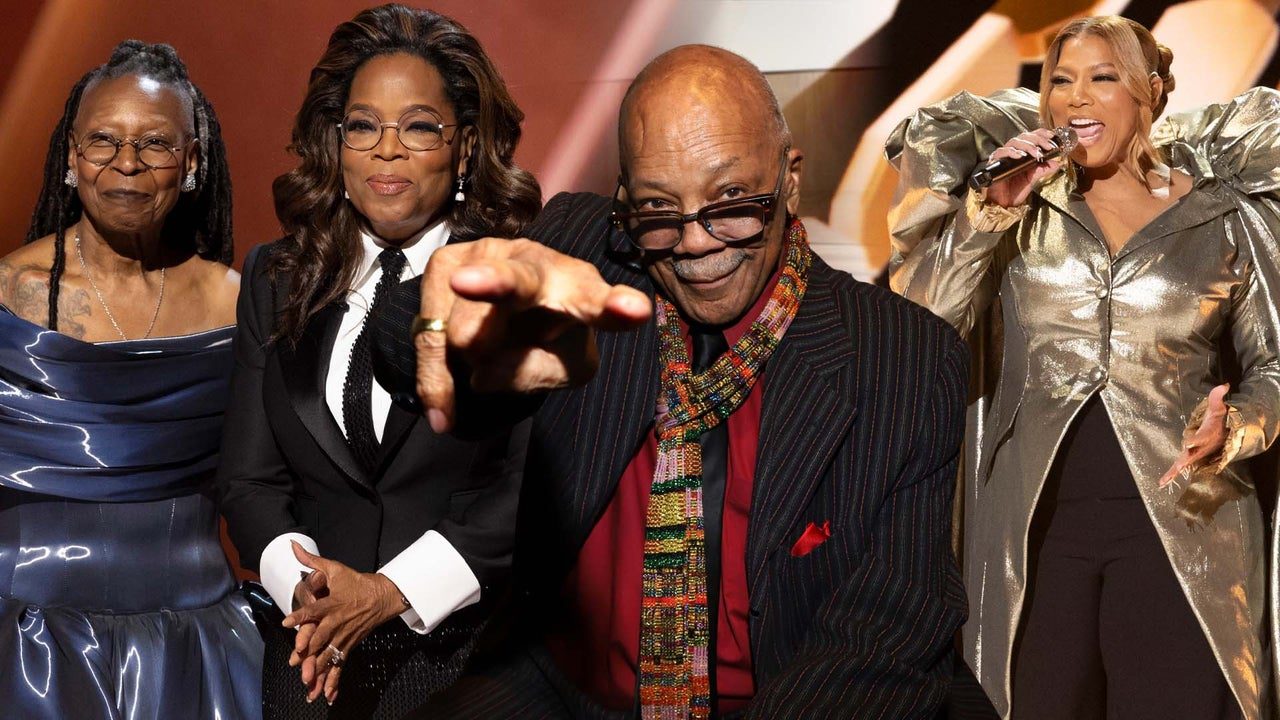 Oscars: Oprah Winfrey and Whoopi Goldberg Reunite to Pay Tribute to Quincy Jones With Queen Latifah