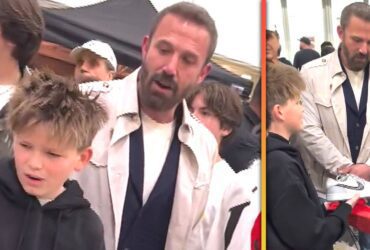 Ben Affleck Ribs Son Samuel About Mowing Lawns to Pay for Sneaker Habit