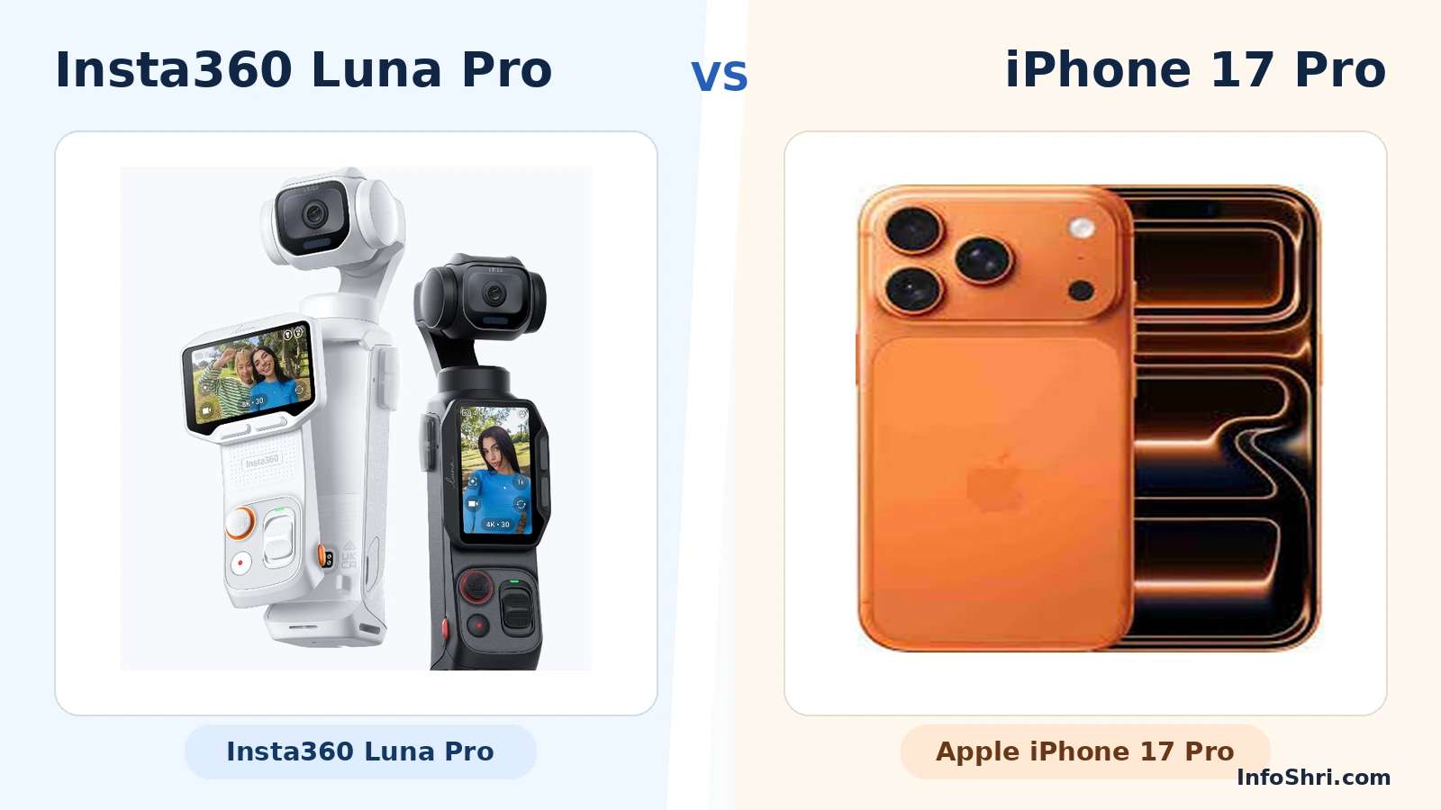 Insta360 Luna Pro vs iPhone 17 Pro: क्या Creators को अभी भी Dedicated Vlogging Camera चाहिए?