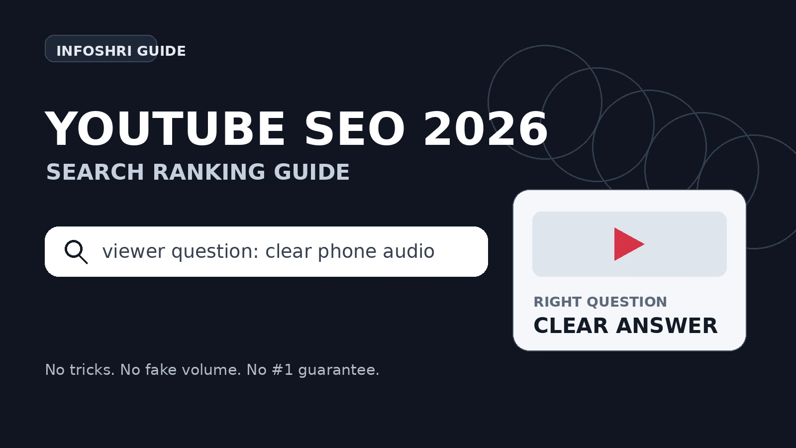 YouTube SEO 2026 Complete Guide: Title, Description, Keywords और Search Ranking कैसे Improve करें?